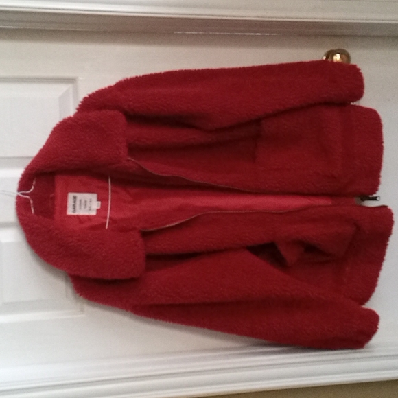 Red Fleese Jacket - Picture 1 of 3